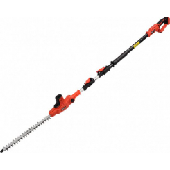 Кущоріз акумуляторний телескопічний YATO: 1.8-2.8 м, Li-Ion 18 В, леза l=42 см, БЕЗ АКУМУЛЯТОРА