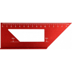 Кутник "японський" алюмінієвий YATO до кутів 90° і 45°, l= 150 мм