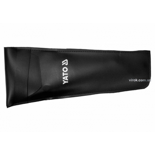 Кутомір- транспортир з лінійкою YATO; 150 х 250 мм, діапазони: кут- 0-180°, відстань- 0-200 мм