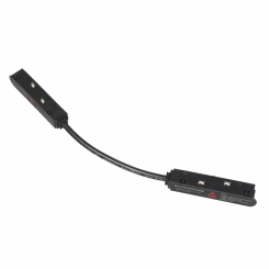 Кутовий конектор живлення для магнітного шинопровода MAGNET-C1 чорний