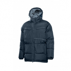 LEON утеплена куртка з капюшоном темно-синя HOEGERT 2XL (HT5K926-2XL)