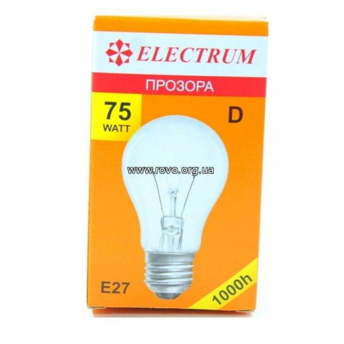 Лампа Electrum, LON, D55 75W E27