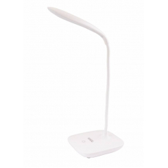 Лампа настільна гнучка MASTERTOOL сенсорний вмикач 3 режими 125х100х350 мм COB LED USB/3xAA ABS 94-0815