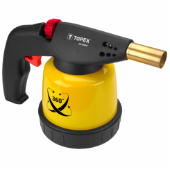 Лампа паяльна газова, картриджі 190 г, п'єзозапалення (для роботи в кожній позиції)