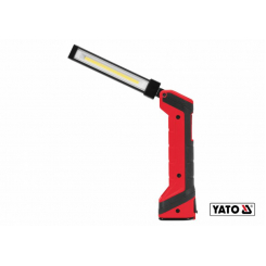 Лампа світлодіодна для майстерні YATO: Li-Ion 3.7 В 2.2 Агод, 3 режими: 5 1 Вт, 500/250 40 lm гачок