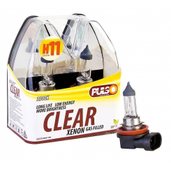 Лампи PULSO/галогенні H11/PGJ19-2 12v55w clear/pl