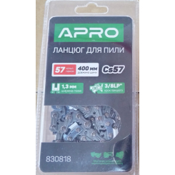 Ланцюг для бензопили 57 ланок (для шини 40 см, крок 3/8)  (APRO)