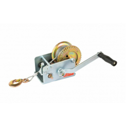 Лебідка барабанна MASTERTOOL 907 кг трос 10 м 86-8190