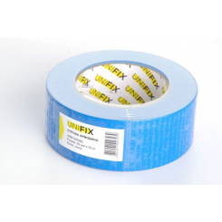 Стрічка клейка армована синя 50мм*50м UNIFIX
