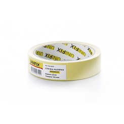 Стрічка клейка малярна MR-7520261P преміум 25мм*20м UNIFIX