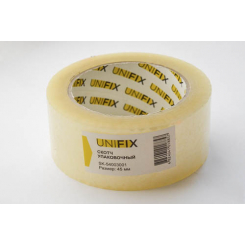 Стрічка клейка пакувальна 38мкм 45мм 300 SK-54003001 UNIFIX