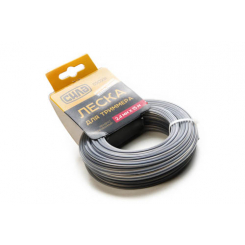 Лiска для тримера 2,0мм квадрат армований 15м СИЛА