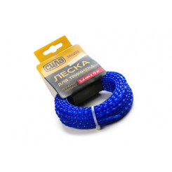 Лiска для тримера 3,0мм кручений квадрат 15м СИЛА