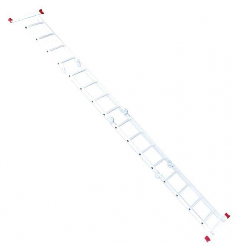 Драбина алюмінієва трансформер 4х4 сходинки, 4,7 м INTERTOOL LT-0029