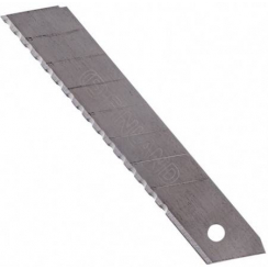 Леза для ножа 18мм сегментовані серрейторні 5 шт. FINLAND 1862F