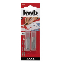 Леза для ножа-скальпеля, 12 шт, KWB (023730)