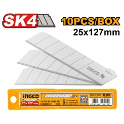 Леза для ножів сегментні SK4 25 мм 10 шт INGCO INDUSTRIAL