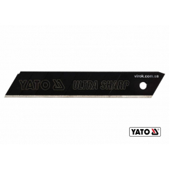 Леза сталеві з відломними сегментами YATO : W= 18 мм, 10 шт
