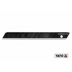 Леза сталеві з відломними сегментами YATO : W= 9 мм, 10 шт