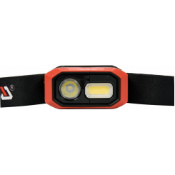 Ліхтар COB-діодний на чоло YATO; живлення від акумулятора 3,7 В 1400 мАгод, 480 Lm, з датчиком руху