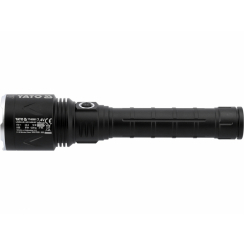 Ліхтар LED-діодний акумул. YATO Li-Ion 7.4 В, 5 АГод, режими 8000/4500/1150 Lm, заряджання від USB