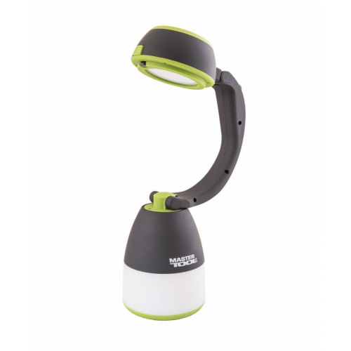 Ліхтар MASTERTOOL 3в1 3 режими 160х130х85 мм LED+10xSMD LED 3xAA ABS 94-0805