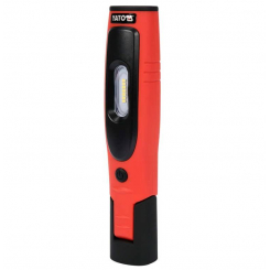 Ліхтар акумулят. Li-Ion- 3.7V, YATO з 3,5 Вт і 3 Вт світлодіодами, магнітом в компл. з USB зарядн.