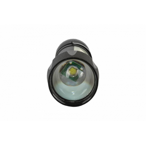 Ліхтар із регулюванням фокусу WERTVOLL 3 режими LED/COB LED Li-ion 800 mAh/t 8000 K/300 lum AL 91х26 мм RX-8003