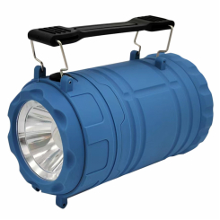 Ліхтар кемпінговий  Quantum QM-FL3041 Nice blue 1WLED + 3WCOB живлення 3xAA 1шт/уп, box