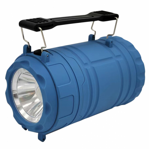 Ліхтар кемпінговий  Quantum QM-FL3041 Nice blue 1WLED + 3WCOB живлення 3xAA 1шт/уп, box