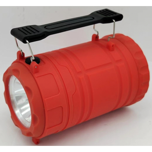 Ліхтар кемпінговий  Quantum QM-FL3042 Nice Red 1WLED + 3WCOB живлення 3xAA 1шт/уп, box