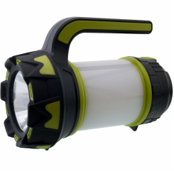 Ліхтар кемпінговий пошуковий перезарядний LED з USB з функцією Power Bank