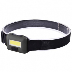 Ліхтар налобний Т89-COB 10W, 3хААА, пластик