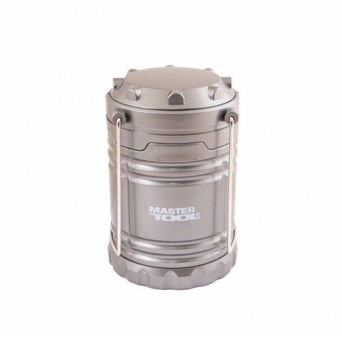 Ліхтар розсувний для кемпінгу MASTERTOOL 180х86 мм COB LED 3xAA ABS 94-0803