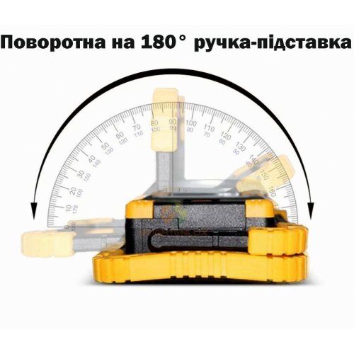 Ліхтар worklight FL2032 LED+COB з USB +3xAA/LR6