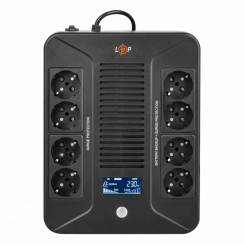 Лінійно-інтерактивне ДБЖ LP-1000VA-8PS (600Вт)