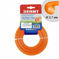 Ліска для садових тримерів "Кругла" 2.7 мм × 15 м