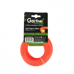 Ліска для садових тримерів "Зірка" 2,7 мм × 15 м