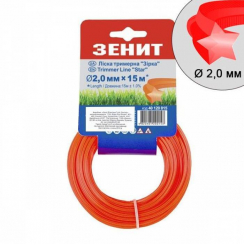 Ліска для садових тримерів "Зірка" 2.0 мм × 15 м