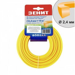 Лісочка для тримера армована 2,40 мм * 15м.