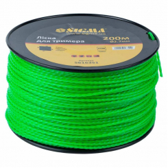 Лісочка для тримера кручений квадрат Ø2.7мм 200м котушка Sigma (5616351)