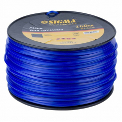 Лісочка для тримера квадрат Ø3.0мм 160м котушка Sigma (5617411)