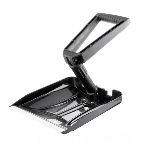 Лопата автомобільна для снігу складана 67 см INTERTOOL AT-0134