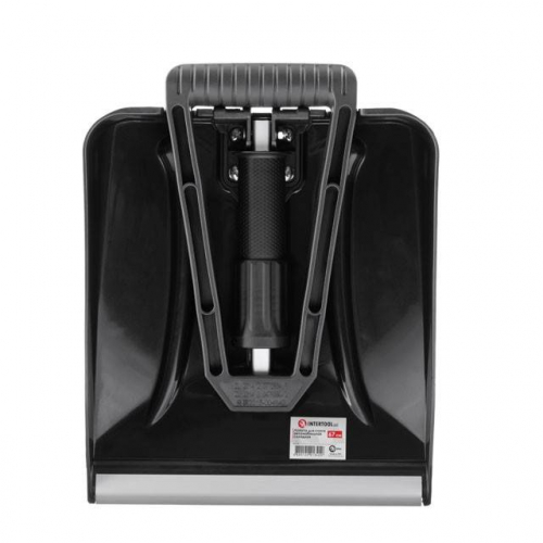 Лопата автомобільна для снігу складана 67 см INTERTOOL AT-0134