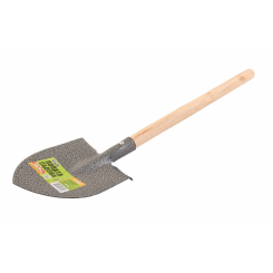 Лопата садова MASTERTOOL з подовженою дерев'яною ручкою 500х110 мм 14-6193