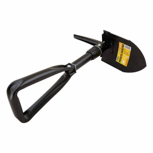Лопата саперна MASTERTOOL 110х160х460 мм складна 14-6281
