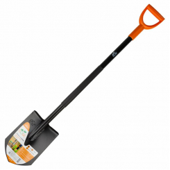 Лопата штикова з металевою ручкою 285×195×1170мм 2.0кг FLORA (5045324)