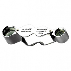 Лупа складається 10-ти та 20-кратна, D 18 мм, D 12 мм// SPARTA