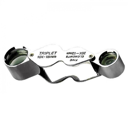 Лупа складається 10-ти та 20-кратна, D 18 мм, D 12 мм// SPARTA