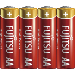 Лужна батарейка FUJITSU Alkaline High Power АА/LR6 4шт/уп shrink